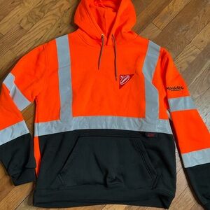 Nabisco GSS Protective Gear Reflective Neon Hoodie, size Medium, Unisex, NWOT